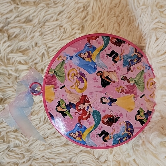 Disney Parks Princess Metal Ornament  Pink & Gold - Picture 3 of 9